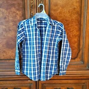 Boys Brooks Brothers 100% cotton button down shirt